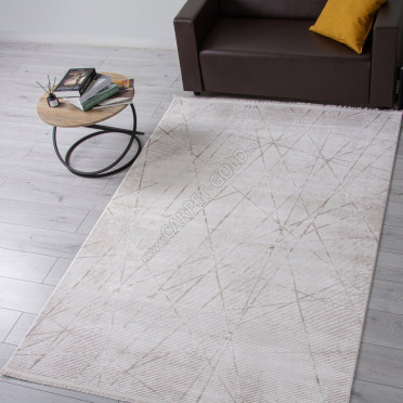 Ковер 31978C - WHITE / BEIGE - Прямоугольник - коллекция ANATOLIA