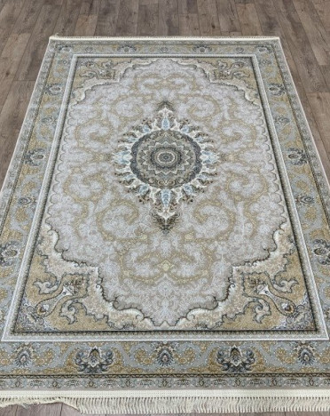 Ковер персидский 268 C FARSI 1200 (Акрил - Полиэстер, бежевый, серый)