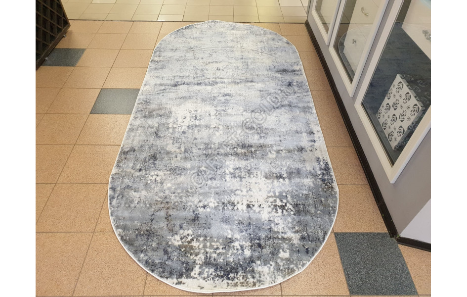 Ковер Antik V828B BLUE Oval