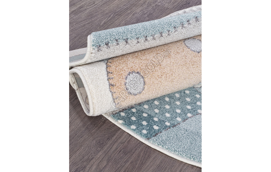 Детский ковер SOFIT 2484 - LIGHT CREAM Овал