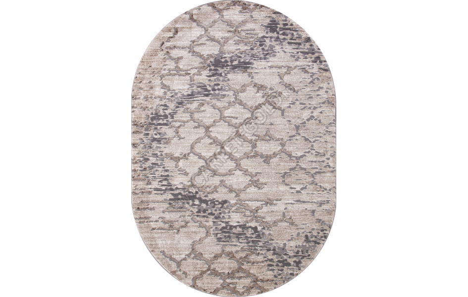 Ковер ARMINA 03806A - GREY / BROWN - Овал