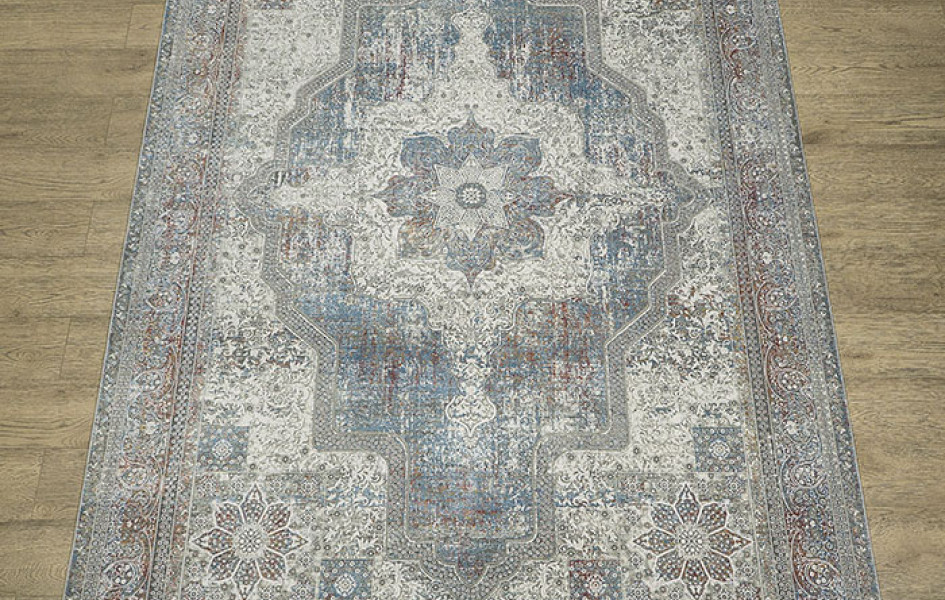 Ковер ДИЗАЙН M213C ЦВЕТ C_DGRAY / CREAM