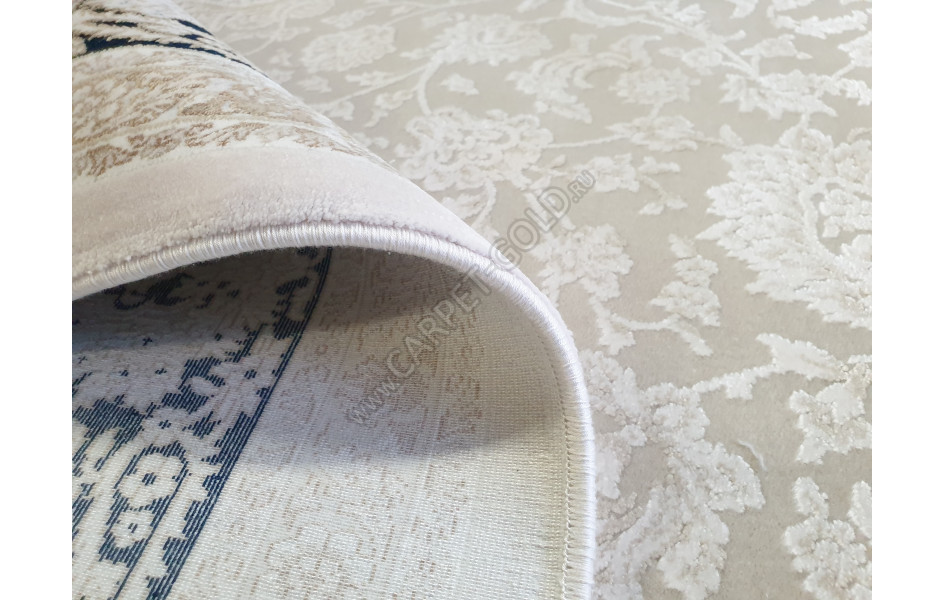 Турецкий ковер SHIMAL 9070D B.CREAM- B.BLUE