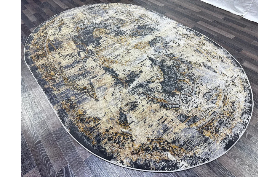 Ковер турецкий Lisa A2074A овальный