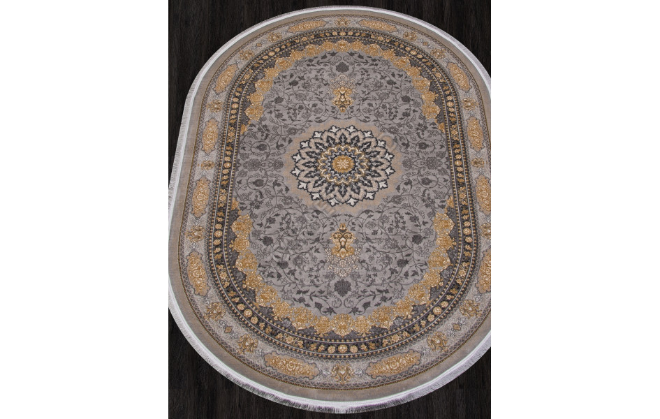 Ковер 752142 - 000 - Овал - коллекция KASHAN