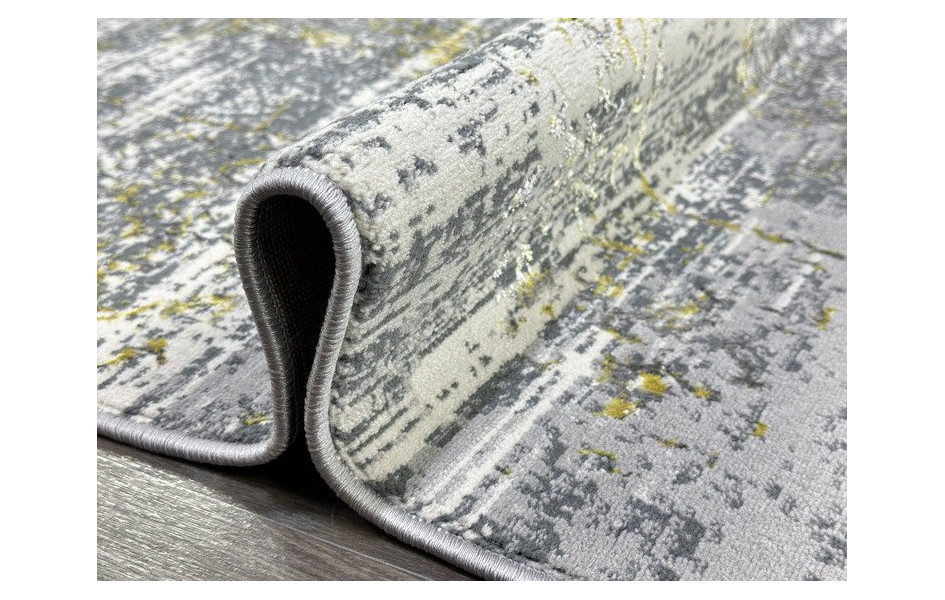 0730A_L. GREY / GOLD овал FAME
