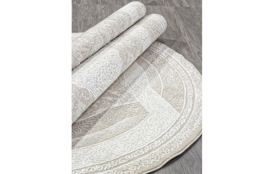 Ковер 04088A - BROWN / BROWN - Овал - коллекция ARMINA