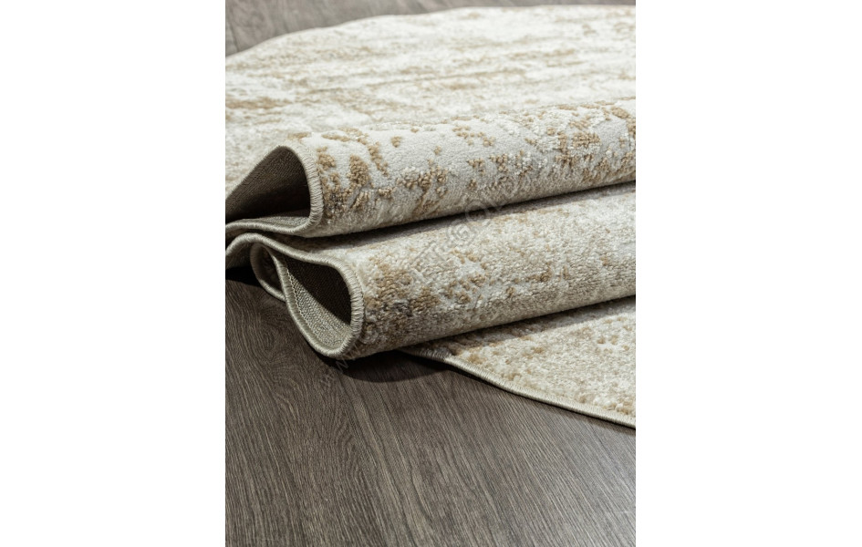 Ковер F232 - BEIGE - Овал - коллекция NATUREL