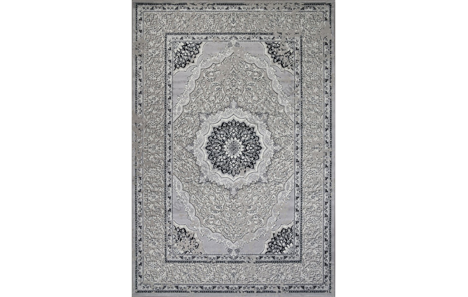 Ковер F294 - DARK GRAY - Прямоугольник - коллекция PALERMO