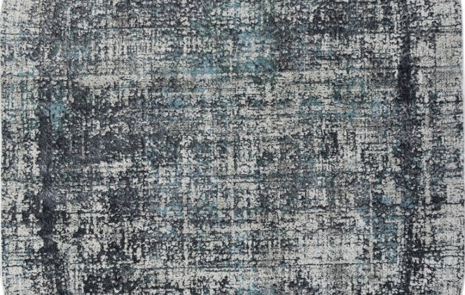 Ковер 02467H - BLUE / GREY - Овал - коллекция SAFARI