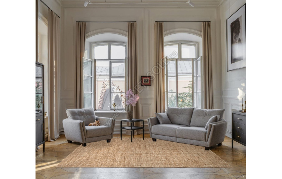 Ковер LB921A - BEIGE - Прямоугольник - коллекция MEHENDI