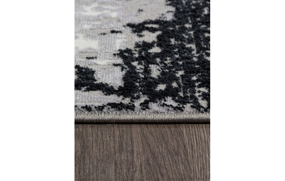 Ковер F279 - DARK GRAY - Прямоугольник - коллекция PALERMO