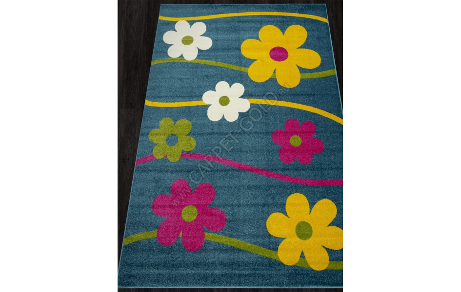 Ковер 1021 - BLUE - Прямоугольник - коллекция ORION