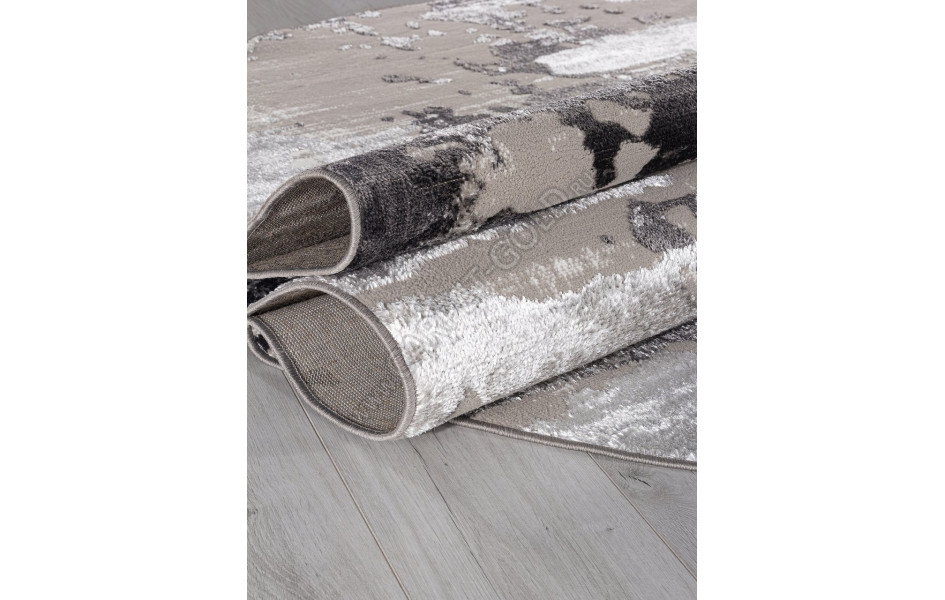 Ковер O1471 - 995 GREY / GREY - Овал - коллекция ANTEP