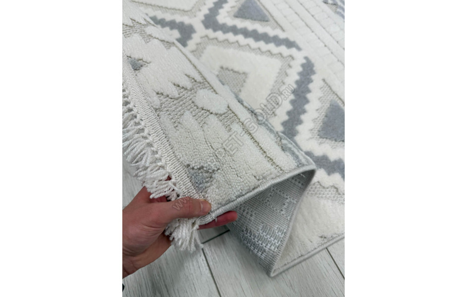 PL 273_CREAM GREY Поло